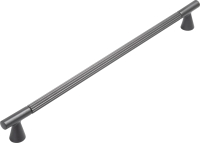 Ручка для мебели Cebi A1119 PC27 (320мм, антрацит полимер) - 