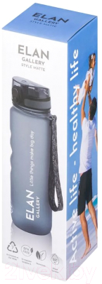 Бутылка для воды Elan Gallery Style Matte / 280128 (серый)