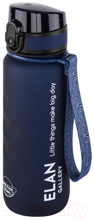 Бутылка для воды Elan Gallery Style Matte / 280133 (темно-синий)