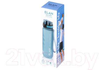 Бутылка для воды Elan Gallery Style Matte / 280167 (голубая пастель)