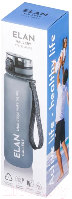 Бутылка для воды Elan Gallery Style Matte / 280110 (серый)