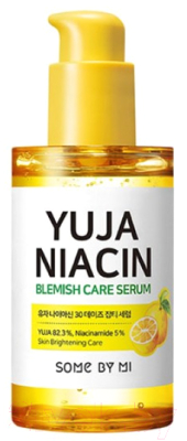 Сыворотка для лица Some By Mi Yuja Niacin Anti-Blemish Serum с экстрактом юдзу и ниацинамидом (50мл)