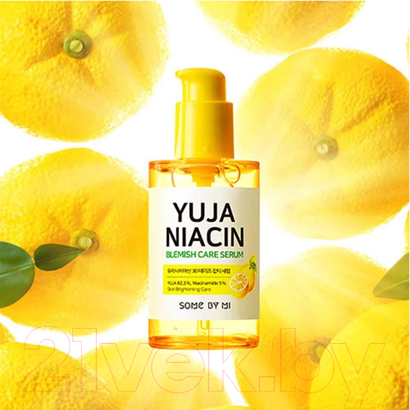 Сыворотка для лица Some By Mi Yuja Niacin Anti-Blemish Serum с экстрактом юдзу и ниацинамидом