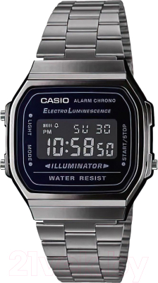 Часы наручные унисекс Casio A-168WEGG-1B