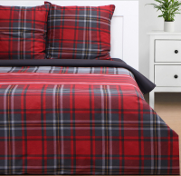 Комплект постельного белья Этель Scottish Holidays Евро / 9823653 - 
