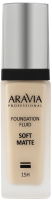 Тональный крем Aravia Professional Soft Matte 01 Foundation Matte (30мл) - 