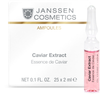 Сыворотка для лица Janssen Caviar Extract Экстракт икры Супервосстановление (25x2мл) - 