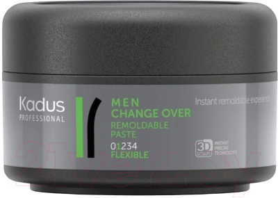 Паста для укладки волос Kadus Men Change Over пластичная (75мл)