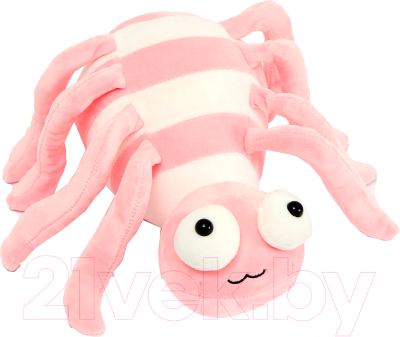 Мягкая игрушка Sima-Land Паук / 9618182 (розовый)