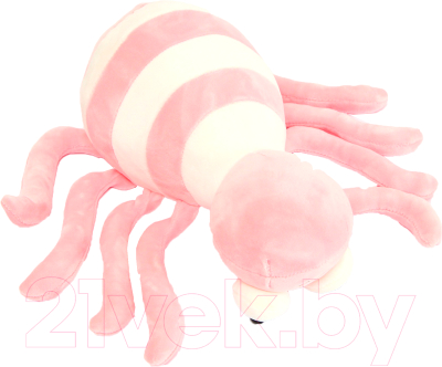 Мягкая игрушка Sima-Land Паук / 9618182 (розовый)