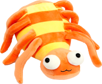 Мягкая игрушка Sima-Land Паук / 9618183 (оранжевый) - 