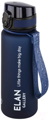 Бутылка для воды Elan Gallery Style Matte / 280115 (темно-синий)