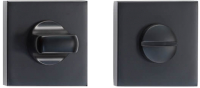 Фиксатор дверной защелки VELA Prima WC-Quadro (черный) - 