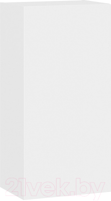 Шкаф навесной ТриЯ Глосс ТД-319.03.27 (белый глянец/стекло белый глянец)