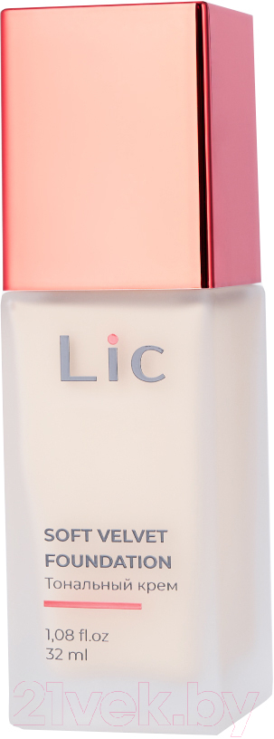 Тональный крем Lic Soft Velvet Foundation тон 01Y (32мл)