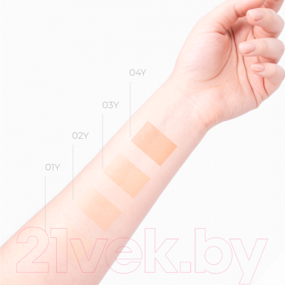 Тональный крем Lic Soft Velvet Foundation тон 02Y (32мл)