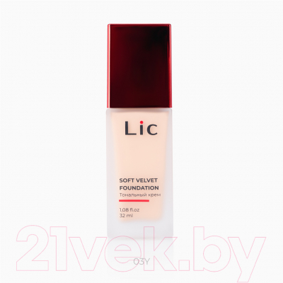 Тональный крем Lic Soft Velvet Foundation тон 03Y (32мл)