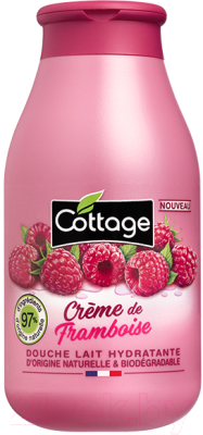 Гель для душа Cottage Raspberry Cream Moisturizing Shower Milk (50мл)