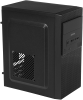 Корпус для компьютера Digma DC-MATX103-U2 (черный, без БП) - 