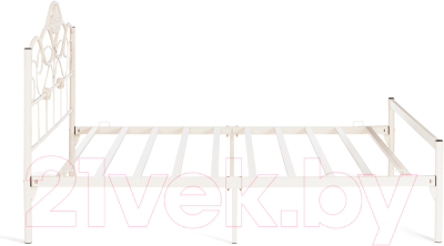 Двуспальная кровать Tetchair Federica AT-881 160x200 (белый)