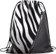 Мешок для обуви Erich Krause Mesh Black&White Zebra / 60423 - 