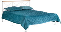 Двуспальная кровать Tetchair Iris 9311 160x200 (белый) - 