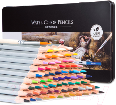 Набор цветных карандашей Deli Nuevo 6524 (72цв)