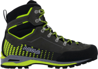 Трекинговые ботинки Asolo Freney Evo Lth GV MM / A01072-A627 (р-р 8.5, графитовый/зеленый-лайм) - 