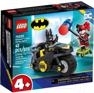 Конструктор Lego Super Heroes Бэтмен против Харли Квинн 76220