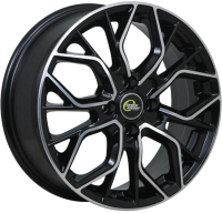 

Литой диск, CR-19 16x6.5" 5x105мм DIA 56.6мм ET 39мм BKF