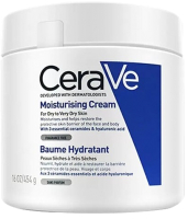 Крем для лица CeraVe Увлажняющий для сухой и очень сухой кожи (454г) - 