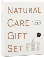 Набор косметики для лица Ziaja Natural Care Крем дневной+Крем ночной+Гель для умывания (50мл+50мл+190мл) - 