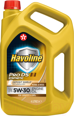 Моторное масло Texaco Havoline ProDS RN 5W30 / 804472MHE (4л)