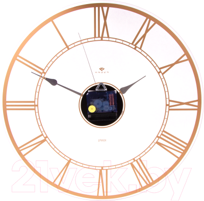 Настенные часы РУБИН Римские цифры / 4041-001Gld