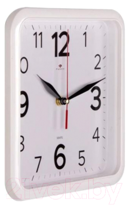 Настенные часы РУБИН Классика / 2223-007W (белый)