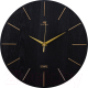 Настенные часы РУБИН Классика / 3020-002 (черный/золотой) - 