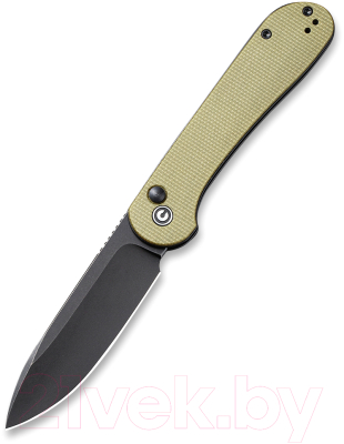 Нож складной Civivi Button Lock Elementum 14C28N Steel Handle G10 / C2103B (оливковый)
