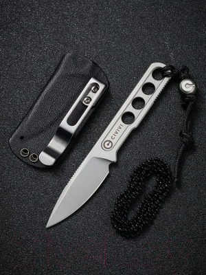 Нож туристический Civivi Fixed Blade Circulus 10Cr15CoMoV Steel Ostap Hel Design C22012-2