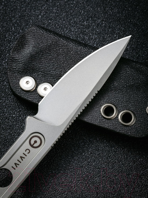 Нож туристический Civivi Fixed Blade Circulus 10Cr15CoMoV Steel Ostap Hel Design C22012-2