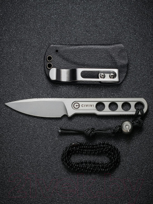 Нож туристический Civivi Fixed Blade Circulus 10Cr15CoMoV Steel Ostap Hel Design C22012-2