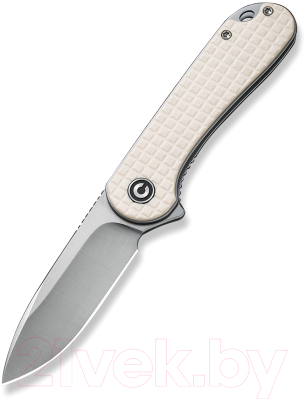 Нож складной Civivi Elementum D2 Steel Satin Finished Handle G10 Ivory / C907A-3