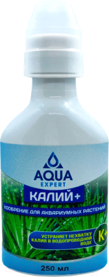 Удобрение для аквариума Aqua Expert Калий+ (250мл)