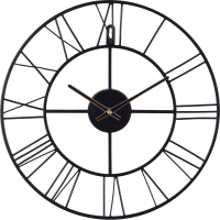 Настенные часы РУБИН Лофт / 4022-001 (черный) - 