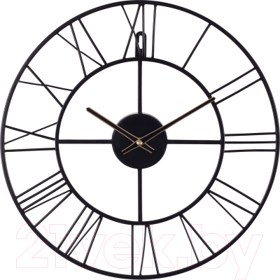 Настенные часы РУБИН Лофт / 4022-001 (черный)