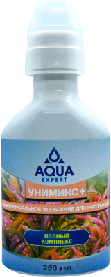 Удобрение для аквариума Aqua Expert Унимикс+ (250мл)