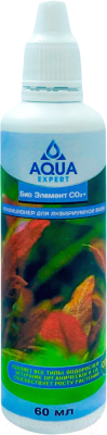 Средство для ухода за водой аквариума Aqua Expert Био Элемент СО2+ (60мл)