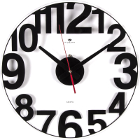 Настенные часы РУБИН Большие цифры / 4041-002 - 