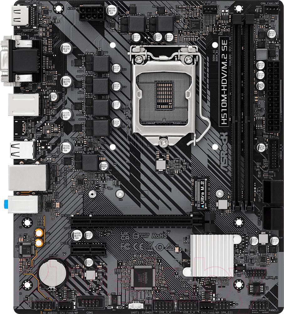 Материнская плата AsRock H510M-HDV M.2 SE