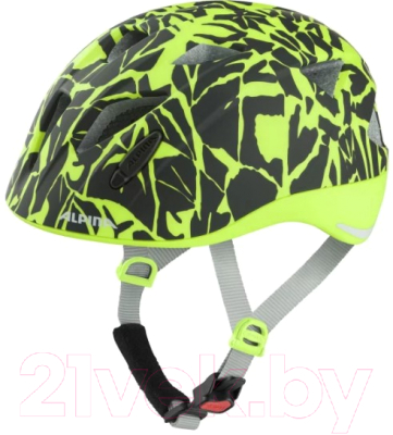 Защитный шлем Alpina Sports Ximo L.E. / A9720-35 (р-р 47-51, Black/Neon Sparkle Matt)