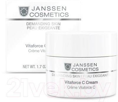 Крем для лица Janssen Vitaforce C Cream Регенерирующий с витамином С (50мл)